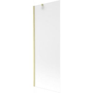 MEXEN/S Next vanová zástěna FIX 70 x 150, dekor, zlatá kartáčovaná 895-070-000-00-30-55 obraz