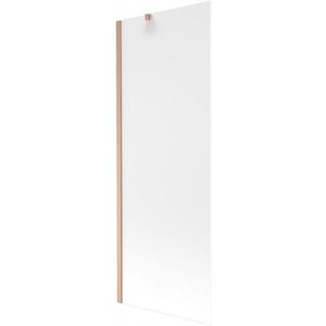 MEXEN/S Next vanová zástěna FIX 70 x 150, dekor, měď kartáčovaná 895-070-000-00-30-65 obraz