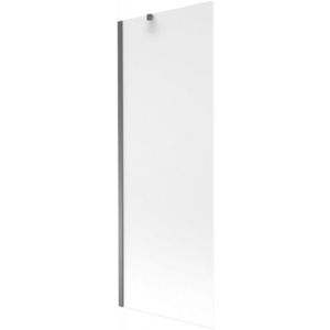 MEXEN/S Next vanová zástěna FIX 70 x 150, dekor, grafit metal 895-070-000-00-30-95 obraz