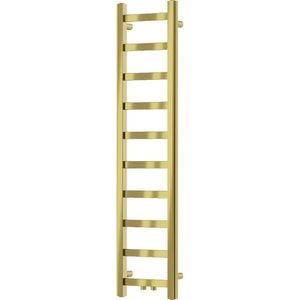 MEXEN Bolt otopný žebřík/radiátor 1200 x 300 mm, 189 W, zlatá W126-1200-300-00-50 obraz