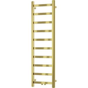 MEXEN Bolt otopný žebřík/radiátor 1200 x 400 mm, 220 W, zlatá W126-1200-400-00-50 obraz