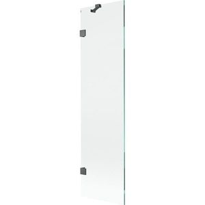 MEXEN/S Lunar vanová zástěna FIX 50 x 150, transparent, grafit kartáčovaná 897-050-000-66-00 obraz