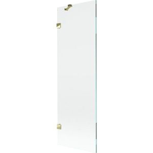 MEXEN/S Lunar vanová zástěna FIX 60 x 150, transparent, zlatá 897-060-000-50-00 obraz