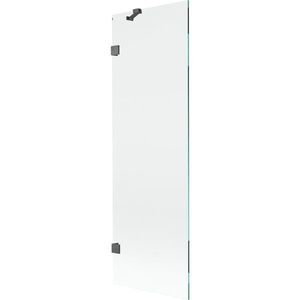 MEXEN/S Lunar vanová zástěna FIX 60 x 150, transparent, grafit kartáčovaná 897-060-000-66-00 obraz