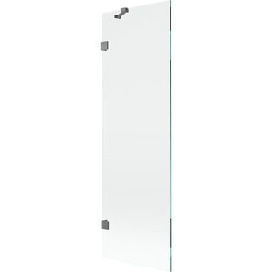 MEXEN/S Lunar vanová zástěna FIX 60 x 150, transparent, grafit metal 897-060-000-95-00 obraz