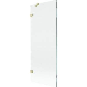 MEXEN/S Lunar vanová zástěna FIX 70 x 150, transparent, zlatá kartáčovaná 897-070-000-55-00 obraz