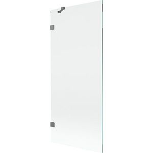 MEXEN/S Lunar vanová zástěna FIX 80 x 150, transparent, grafit metal 897-080-000-95-00 obraz