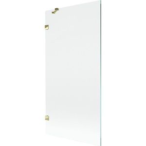 MEXEN/S Lunar vanová zástěna FIX 90 x 150, transparent, zlatá 897-090-000-50-00 obraz