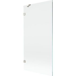 MEXEN/S Lunar vanová zástěna FIX 90 x 150, transparent, nikl kartáčovaný 897-090-000-97-00 obraz