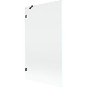 MEXEN/S Lunar vanová zástěna FIX 100 x 150, transparent, grafit kartáčovaná 897-100-000-66-00 obraz