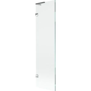 MEXEN/S Lunar L vanová zástěna FIX 50 x 150, transparent, chrom 897L-050-000-01-00 obraz