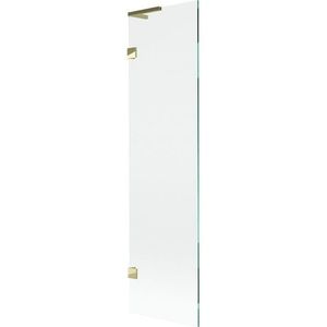 MEXEN/S Lunar L vanová zástěna FIX 50 x 150, transparent, zlatá 897L-050-000-50-00 obraz