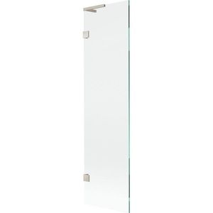 MEXEN/S Lunar L vanová zástěna FIX 50 x 150, transparent, nikl kartáčovaný 897L-050-000-97-00 obraz