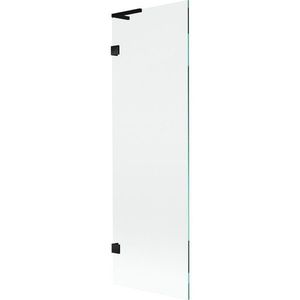 MEXEN/S Lunar L vanová zástěna FIX 60 x 150, transparent, černá 897L-060-000-70-00 obraz