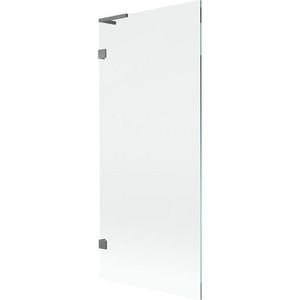 MEXEN/S Lunar L vanová zástěna FIX 80 x 150, transparent, grafit metal 897L-080-000-95-00 obraz