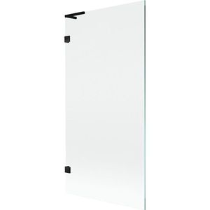 MEXEN/S Lunar L vanová zástěna FIX 90 x 150, transparent, černá 897L-090-000-70-00 obraz