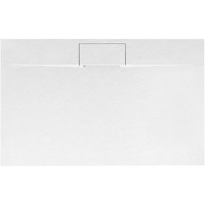 REA Sprchová vanička Bazalt Long White 80x100 REA-K3320 obraz