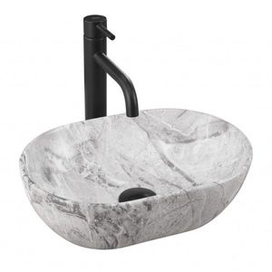 REA Umyvadlo na desku AMELIA MINI STONE MATT REA-U9109 obraz