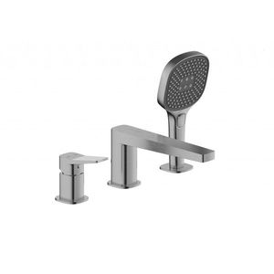 KFA Baterie Malaga, vanová, 3-dílná stojící, PVD gun metal grey 4525-210-61 obraz