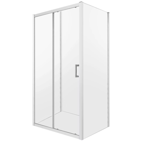 KERRA Sprchový kout přisazený Zoom 100x80 5907548117052 obraz