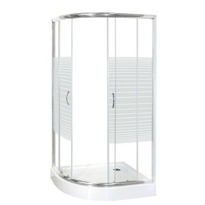 KERRA Sprchový kout s vaničkou Madera 100x80 Pravá 5907548117816 obraz