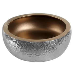 KERRA Umývadlo na desku KR-124 (chromově hnědé) 5907548118240 obraz