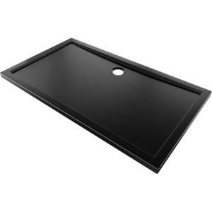 MEXEN Flow sprchová vanička obdélníková slim 90 x 140, černá mat 46R709014 obraz