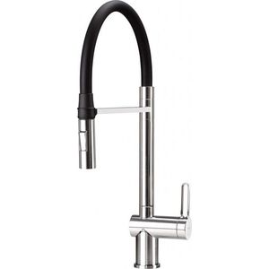 DEANTE Magnetic kuchyňská baterie s elastickou výpustí 2 typy proudu černá (BRM_072M) BRM_072M obraz