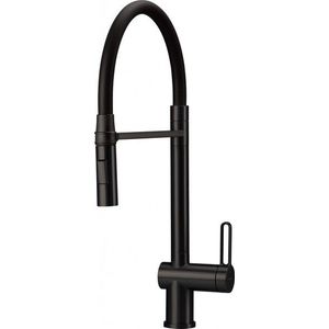 DEANTE Magnetic kuchyňská baterie s elastickou výpustí 2 typy proudu černá BRM_N72M obraz