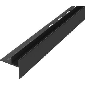 MEXEN Line-B spádová lišta pro sklo 180 cm pravá, černá 187004180R obraz