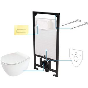 DEANTE Silia bílá Toaletní set, podomítkový, 6v1 CDLZ6ZPW obraz