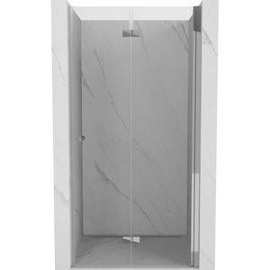 MEXEN MIST dveřní část zalamovací 60x200 cm 6mm chrom, čirá, pravé 8A6-060-000-01-00-P obraz