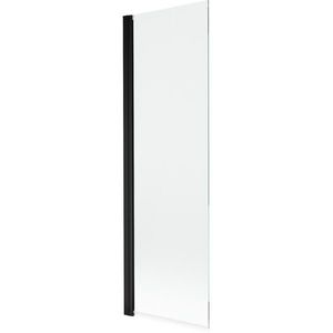 MEXEN MIST vanová zástěna 60x150 cm 6mm 1-s, černá, čirá 8A9-060-001-70-00 obraz