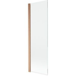 MEXEN MIST vanová zástěna 70x150 cm 6mm 1-s, měď kartáčovaná, čirá 8A9-070-001-65-00 obraz