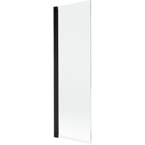 MEXEN MIST vanová zástěna 70x150 cm 6mm 1-s, černá, čirá 8A9-070-001-70-00 obraz