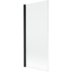 MEXEN MIST vanová zástěna 80x150 cm 6mm 1-s, černá, čirá 8A9-080-001-70-00 obraz