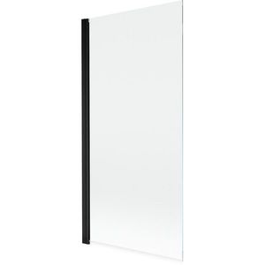 MEXEN MIST vanová zástěna 90x150 cm 6mm 1-s, černá, čirá 8A9-090-001-70-00 obraz
