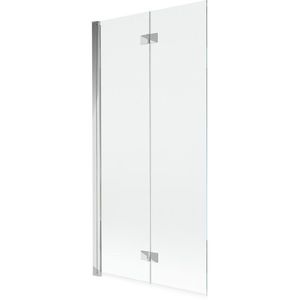 MEXEN MIST vanová zástěna 90x150 cm 6mm 2-s, chrom, čirá, levá 8A9-090-002-01-00-L obraz