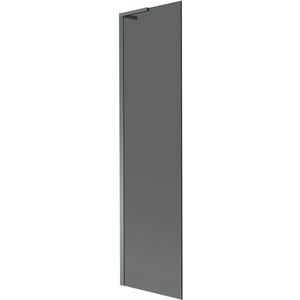 MEXEN/S Next L vanová zástěna FIX 50 x 150, grafit, grafit metal 895-050-000-03-40-95 obraz