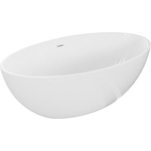 MEXEN/S Nike volně stojící vana 175 x 100, bílá, sifon a přepad bílá 54071751000-20 obraz