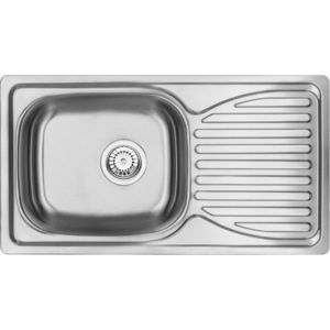 DEANTE Doppio nerez satin Nerezový dřez, 1 bowl s odkapávačem ZEN_0113 obraz