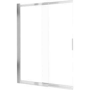 DEANTE Prizma chrom Vanová zástěna, 100x140 cm KTJ_073R obraz