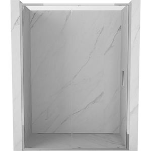 MEXEN Exo posuvné sprchové dveře 135, transparent, chrom 8151-135-000-01-00 obraz