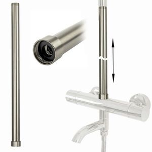 REA Prodloužení pro vanovou/sprchovou soupravu brush nickel 50cm REA-K9362 obraz