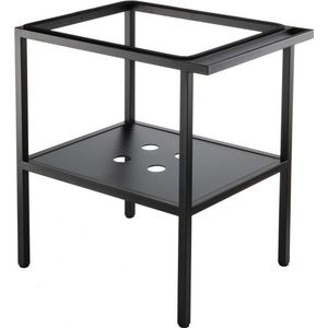 Deante Temisto konzole 56.5x40x75.5 cm stojící pod umyvadlo černá CSTX50B obraz