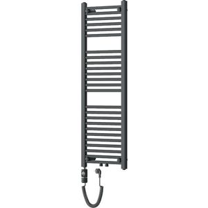 MEXEN/S Mars radiátor + topná tyč 1200 x 400 mm, 600 W, antracit W110-1200-400-2600-66 obraz