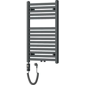 MEXEN/S Hades radiátor + topná tyč 800 x 500 mm, 600 W, antracit W104-0800-500-2600-66 obraz