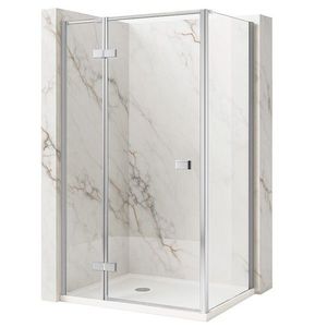 REA/S Sprchový kout Atlas 120x100 Chrome vlevo KPL-K4567 obraz