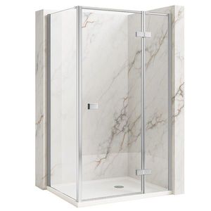 REA/S Sprchový kout Atlas 80x80 Chrome vpravo KPL-K4363 obraz