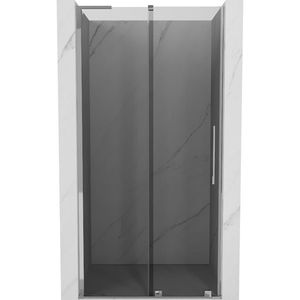 MEXEN/S Velar L posuvné sprchové dveře 90, grafit, chrom 871-090-003-41-01 obraz